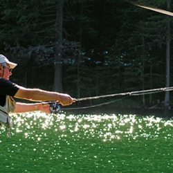 Angelurlaub, Fischen in Zauchensee, Salzburger Land